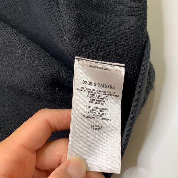 Columbia Sweatshirt Mens L Large Acrylic Wool Blend Half Zip Pullover Titanium - Picture 8 of 12